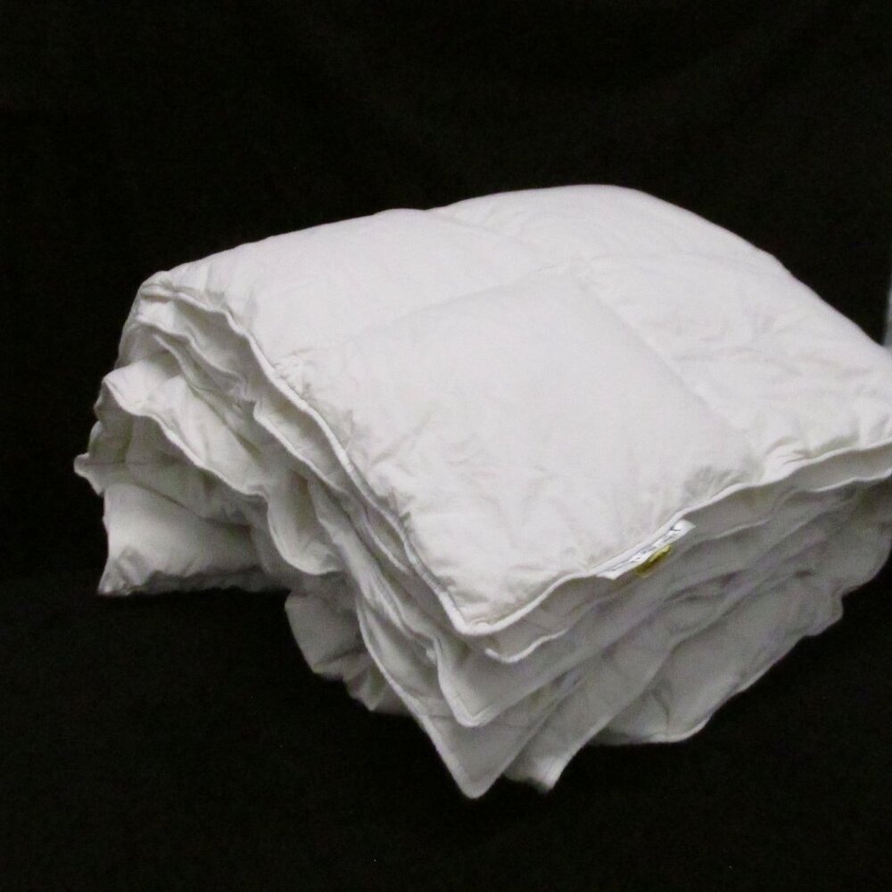 ROOM & BOARD Queen Goose Down Duvet Box Pleat 76 X 84